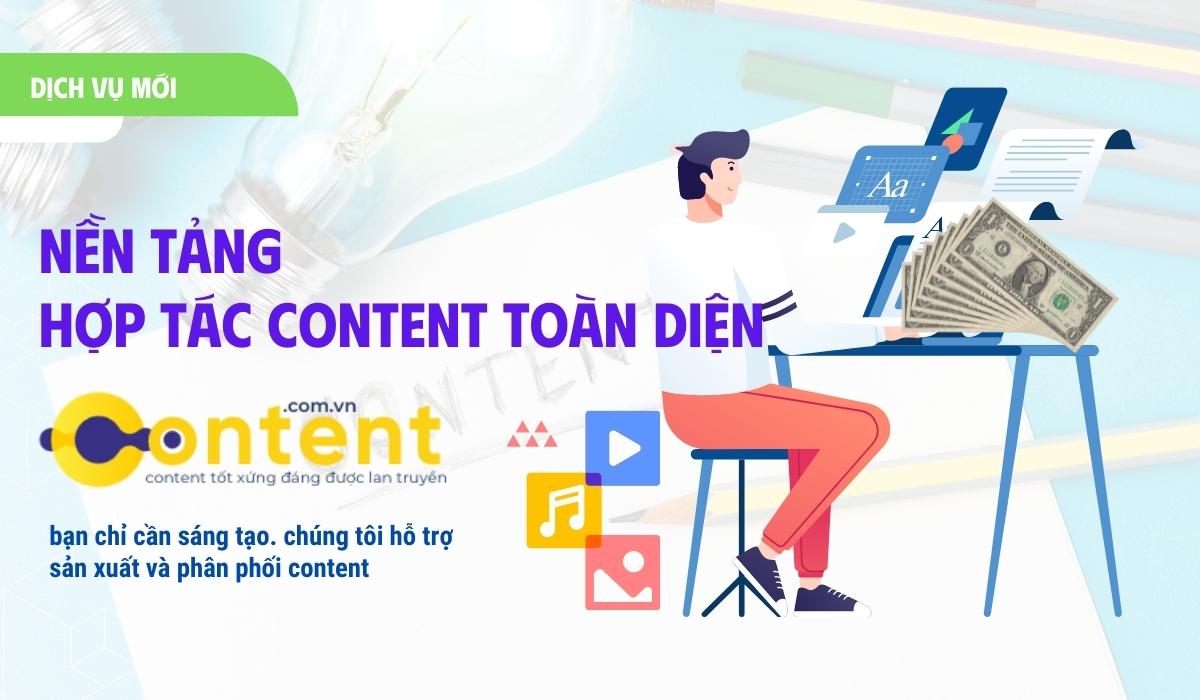 Hợp tác toàn diện với Content.com.vn