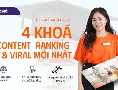 4 khóa học trên Content.vn